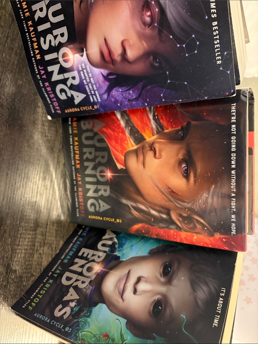 Aurora Trilogy Paperback Set - Aurora Rising, Aurora Burning, Aurora Ignited